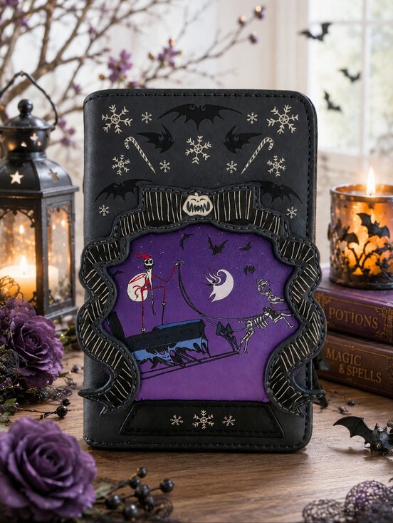 Loungefly Handbags - Loungefly Nightmare Before Christmas Glow in the Dark Wallet NWT